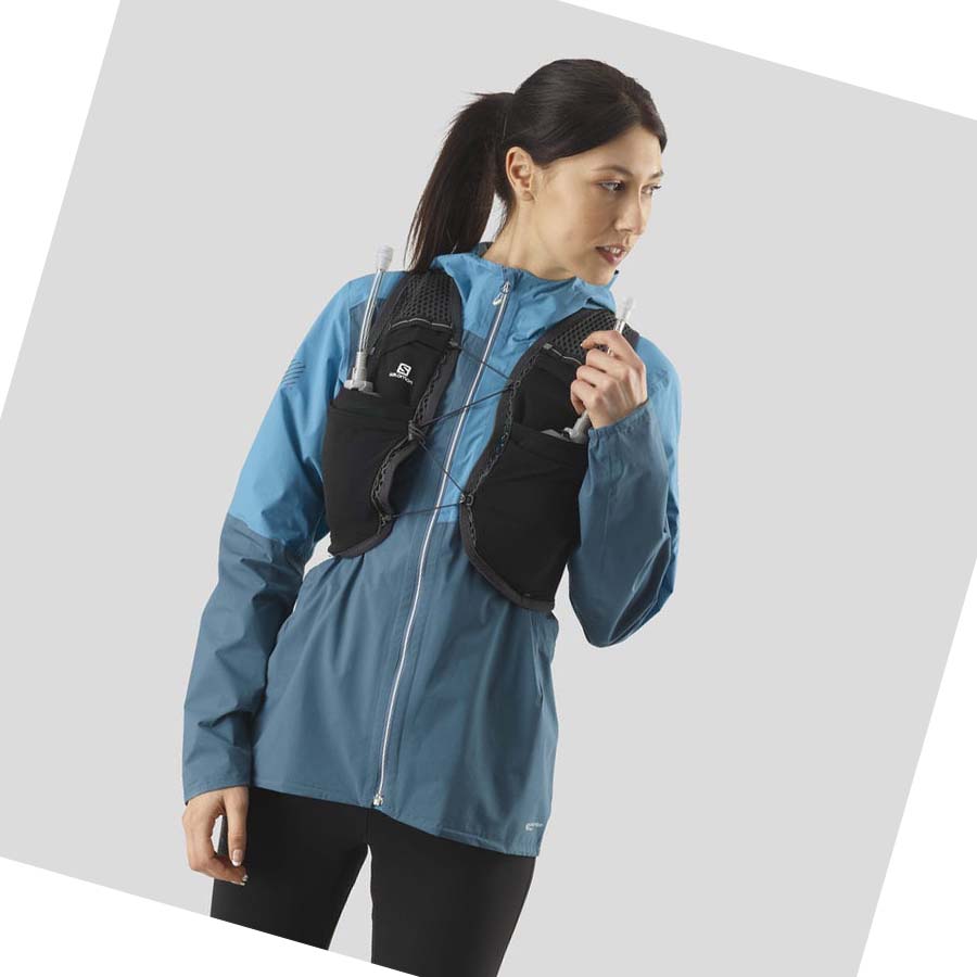 Running Packs Salomon ACTIVE SKIN 8 Mujer Negros | MX 2278MQZ